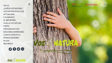 Voz Natura dá un salto de nivel cunha nova web chea de contidos